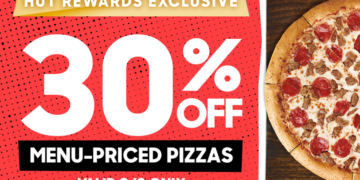 Pizza Hut 30% Off Your Entire Order 2 30off