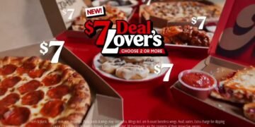 Pizza Hut $7 Deal Lover’s Menu 5 7 pizza hut deals