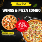 20% Off Pizza Hut Wings & Pizza Combo Pizza Hut Coupon Codes 10 wings