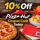 10 Off Pizza Hut Coupon Code Today