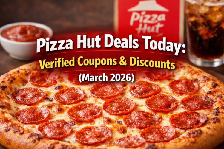 Discover the best Pizza Hut deals today in March 2026
