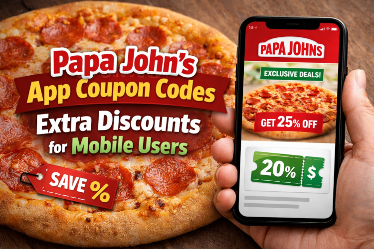 Papa Johns App Coupon Codes – Extra Discounts for Mobile Users