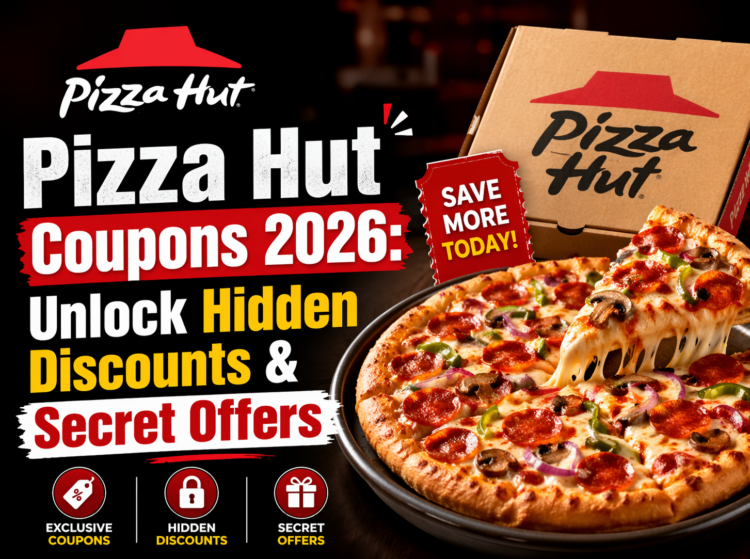 Pizza Hut coupon promo banner