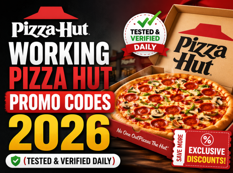 Pizza Hut promo with exclusive discounts