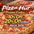 Top Pizza Hut Promo Codes 10 Off 20 Off More – March 2026
