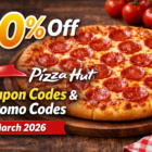 50 Off Pizza Hut Coupon Codes Promo Codes – March 2026