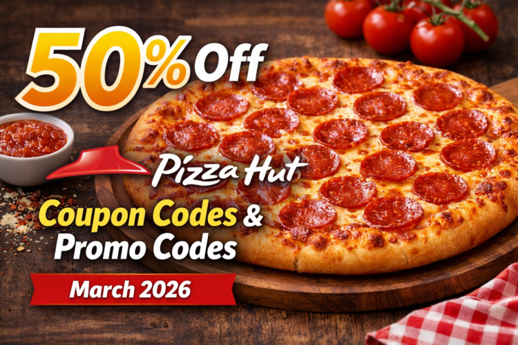 50 Off Pizza Hut Coupon Codes Promo Codes – March 2026